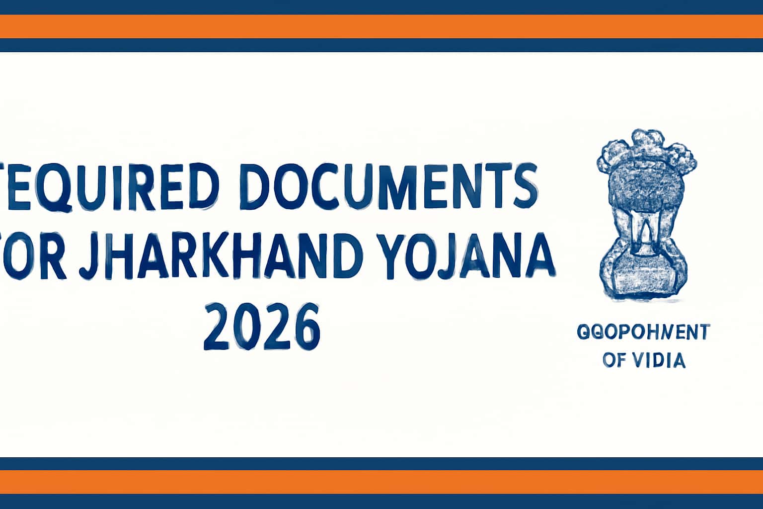 Required Documents for Jharkhand Yojana 2026